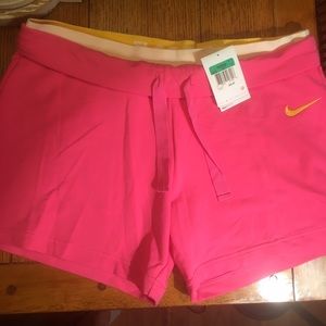 Nike Dri- Fit Women Pink Training Shorts